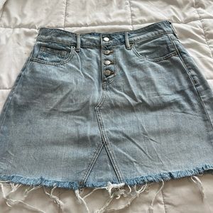 Target jean skirt